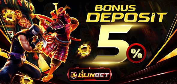 DEPOSIT 5% KHUSUS SLOT DAN LIVEGAMES